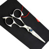 Purple Dragon 50 inch 440C Sliver Salon Hair Cutting Scissors Barber Shears with Bag Perfect for Professional Hairdresse