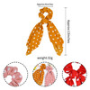 50s hair accessoriesHair Scarf Hair Scrunchies Ribbon ScrunchiePonytail Scarf Scrunchies for Women GirlsLDZ45A