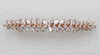 Faship Sparkling Clear CZ Crystal Hair Barrette Clip