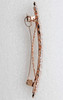 Faship Sparkling Clear CZ Crystal Hair Barrette Clip