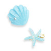 IKUHRMO Starfish Shell Pearl Hair Clip Set Artificial Mermaid Costume Hairpin Princess Headwear for Girls Women Hair Acc