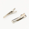 Chenkou Craft 50pcs Prong Hair Clips Alligator Hair Clip DIY Hair Jewelry Craft Silver 1 1828mm