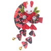 Japanese Hair Clips Kimono Flower HairPin Women Girls Kimono Hanfu Rabbit Hair Accessories Kanzashi Flower Hair Tie Band