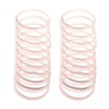 Mia Silkies Hair Ties Silicone Hair Elastics Lasts 10 Times Longer Than Rubber Bands Ponytail Holders for Thick Hair Wom