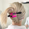 HHLL Hair Clips for Women Wide Teeth DoubleHinged Design Alligator Styling Sectioning Clips of Professional Hair Salon Q