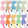XIMA Bows Headbands For GirlsKids Headbands 35 inch Sequin Glitter Hairband With Bow Little Girls Hair BandsPack of 10