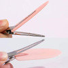 6 Pieces No Bend Hair Clips No Crease Hair Clip for Hairstyling Makeup Clips for Women and Girls BlackPinkWhite