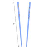 Set of Two Wooden Hair Sticks With Butterflies Chopsticks Hair Pin for Women 7 inches Long Blue