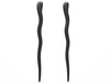 Myhsmooth Zzbgcharming 2 Count Hair Sticks Natural Ebony Black Sandalwood Handmade Carved Hair Clip Shawl Hair Pins Pack
