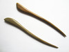 Myhsmooth Zzgsbt 2 Count Hair Sticks Natural Green Sandalwood Handmade Carved Hair Clip Shawl Hair Pins Pack of 2 PcsSwi