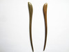 Myhsmooth Zzgsbt 2 Count Hair Sticks Natural Green Sandalwood Handmade Carved Hair Clip Shawl Hair Pins Pack of 2 PcsSwi