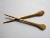 Myhsmooth Zzgsyt 2 Count Hair Sticks Natural Green Sandalwood Handmade Carved Hair Clip Shawl Hair Pins Pack of 2 Pcs