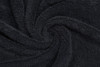 PERFEHAIR Black Salon Towels 2Pack 16 X 27 InchesBarber Hand Cotton Towel for Gym Bath Spa Shaving Shampoo