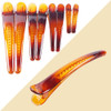 Fodattm 12PCS Professional Hairdressing Salon Duckbill Clip Plastic Non Slip Alligator Hairpin Simple Hairgrip Hair Clip