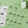 100pcs Bean Sprout Hair Clip Cute Plant Hair Clips Funny Sprout Hairpin Clips Grass Barrette Hair Accessories for Women