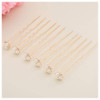 Anglacesmade Bridal Hair Pins Crystal Hair Pin Pearl Bobby Pins Wedding Headpiece Bridesmaid Flower Girl Hair Accessorie