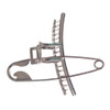 Metal Hair Claw Clips Extra Large Safety Pin Hair Jaw Clamps Non Slip Hair Barrette Hair Grip Hair Accessories for Women