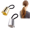 2PCS Circle Cuff Metal Hair Ties Hair Band Hair Rope Accessories Metal Elastic Hair Clips Ponytail Hair Cuff Headwear Ha