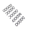 Honbay 20PCS Black Round Heads Spiral Bobby Pins Hair Styling Accessories for Girls and Women