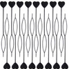 TIHOOD 16PCS Quick Beader for Loading BeadsAutomatic Hair Beader and Styling KitPlastic Magic Topsy Tail Hair Braid Pony