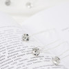 QIUTIMIY 20 Pack Transparent Rhinestone Hair Pins Crystal Hair Clips for Bridal Wedding Women Hair Jewelry Accessories w