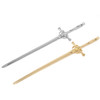 Honbay 2PCS Metal Sword Hair Sticks Elegant Women Hair Chopsticks Chinese Style Hair Pins Vintage Hair Accessories for W