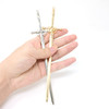 Honbay 2PCS Metal Sword Hair Sticks Elegant Women Hair Chopsticks Chinese Style Hair Pins Vintage Hair Accessories for W