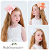 30PCS Big 6 Inch Hair Bows for Girls Grosgrain Ribbon Toddler Hair Accessories with Alligator Clips for Toddlers Baby Gi