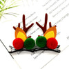 ZHOUMEIWENSP Christmas Hair Clip Cute Reindeer Antlers Headdress Hairpin for Christmas Party Antlers Ears Hair Accessory