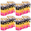48 Pieces Softball Hair Ties No Crease Elastic Ribbon Ponytail Holder Baseball Hair Accessories Hair Ties for Women Girl