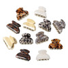 157 inch Small Acrylic Hair Claw Clips for Girls and Women Marbling Hair ClipsPlastic NoSlip Grip Jaw Hair Clip Hair Jaw
