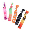 120 Printed Hair Ties No Crease Ribbon Elastics Ties Women Yoga Knotted Ponytail Holder