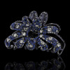Elegant Rhinestone Large Size Fancy Hair Claw Clips Plastic Hair Clamp Jaw Clip NonSlip Barrette Hair Updo Grip Bath Acc