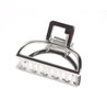 2PCS Small Solid Color Vintage Metal Hair Jaw Clips Hair Clamp Ponytail Holder Hair Claw Hairpin Accessories for Lady Wo