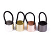 Set of 4 Fashion Punk Gothic Alloy Ponytail Cuff Elastic Hair Tie Ponytail Holder Women Hair Band Hair Rope Hair Cuff Ha