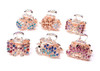 6PCS Fashion Crystal Metal Jaw Claw Hair Clip Vintage Small Rhinestone Hair Claws Hairpins Hair Claw Barrettes for Women