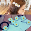 LOVEF 18 Pcs Allmatch Boutique Pastoral Little Daisy Flower Hair Accessories Hair Clips Bobby Pins Barrettes Elastic Hai