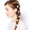 LOVEF 18 Pcs Allmatch Boutique Pastoral Little Daisy Flower Hair Accessories Hair Clips Bobby Pins Barrettes Elastic Hai