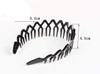 Women Men Plastic Sharks Tooth Headband Toothed Hairband Hair Comb Zigzag Hair Band Hair Hoop Hair Accessory Black
