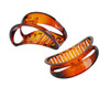 2PCS Women and Girls Hair Barrettes for Thick Hair Large Chic Styling Hair Claw Clip Organic Glass Strong Holding Power