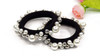 5 PCS Beauty Hair Elastics with Elegant and Beautiful Imitation Pearls Hair Ties Hair Bands Bulk Ponytail Hair Knots Ela