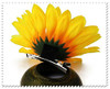 6PCS Beautiful Sunflower Hair Alligator Clips Hair Clamp Hair Styling Accessories for Lady Girls Party Beach Vacation We