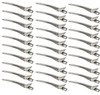 30 Packs Hair Clips Duck Bill Clips Hair Coloring Hair Clips Barrettes 35 Inches Rustproof Metal Alligator Curl Clips wi