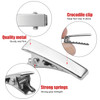 Alligator Hair Clips 100pcs 2cm Single Prong Duckbill Hair Clips with Teeth Flat Top Crocodile Hair Pins Barrette for Ha