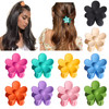 Palksky Small Flower Hair Claw Clips for Women Girls Kids 10 PCS Tiny ThinMedium Thick Hair 135 Inch Mini Jaw ClipsHair