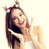 2 Pairs Christmas Reindeer Antlers Hair Clips Deer Antlers Ears Barrettes Women Elk Horns Headpiece Hair Pins Hairpins H