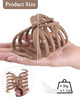 4 Pieces 35 Large Octopus Claw Clips for Thick Long Hair Big Hair Clips for Women Strong Hold Hair Claw Clips Matte Nons