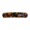 37 Inches Skinny Curved Tortoise Shell Hair Barrettes for Thick Hair Acrylic French Barrettes Chic Ponytail Hair Clips f