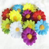 12pcs Womens Multicolored Sweet Daisy Hair Clips Mini Sun Flower Hairpins Hair Accessory for Bridesmaid Wedding Photogra
