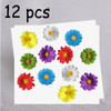 12pcs Womens Multicolored Sweet Daisy Hair Clips Mini Sun Flower Hairpins Hair Accessory for Bridesmaid Wedding Photogra